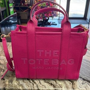 Marc Jacobs Vibrant Pink Tote Bag